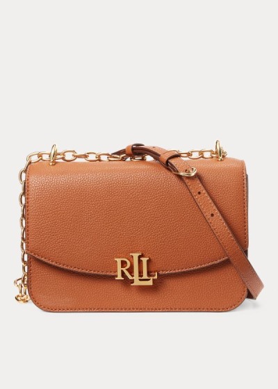 Women's Ralph Lauren Medium Leather Crossbody Bag | 046825QYD